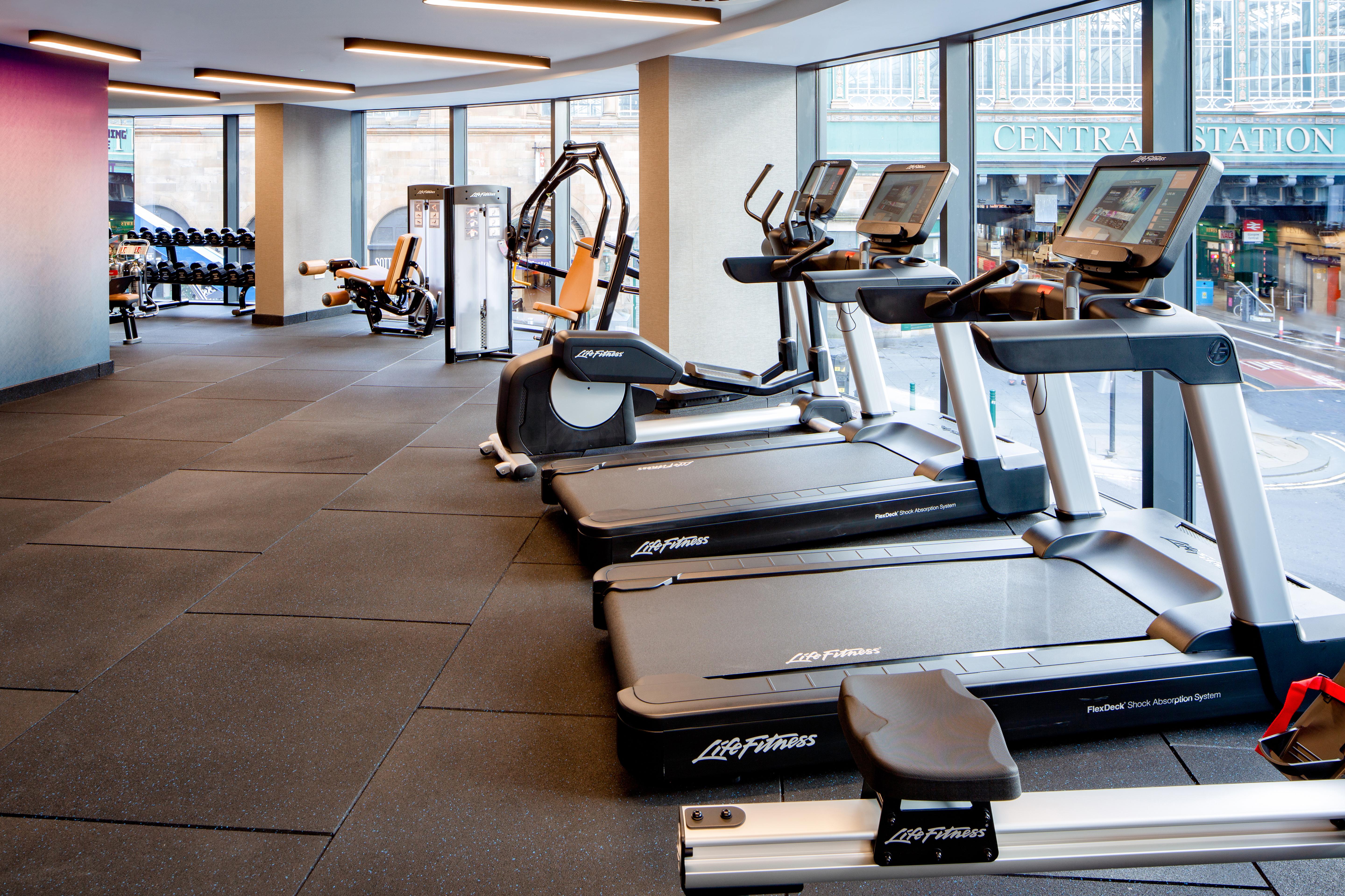 Yotel Глазго Екстер'єр фото Life Fitness